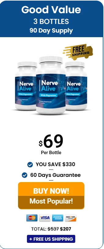 Nerve Alive three bottles order